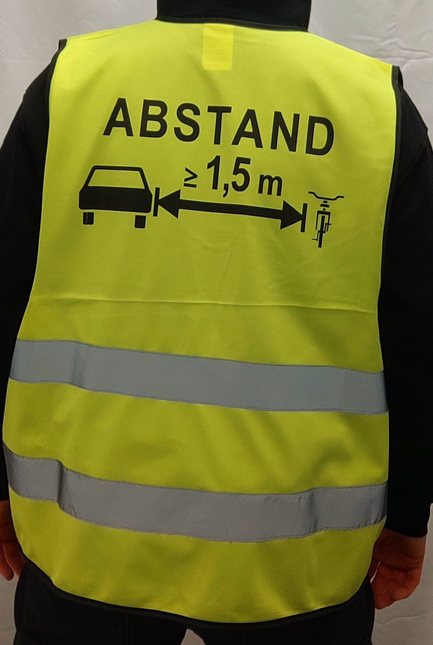 "Abstand" | Warnweste