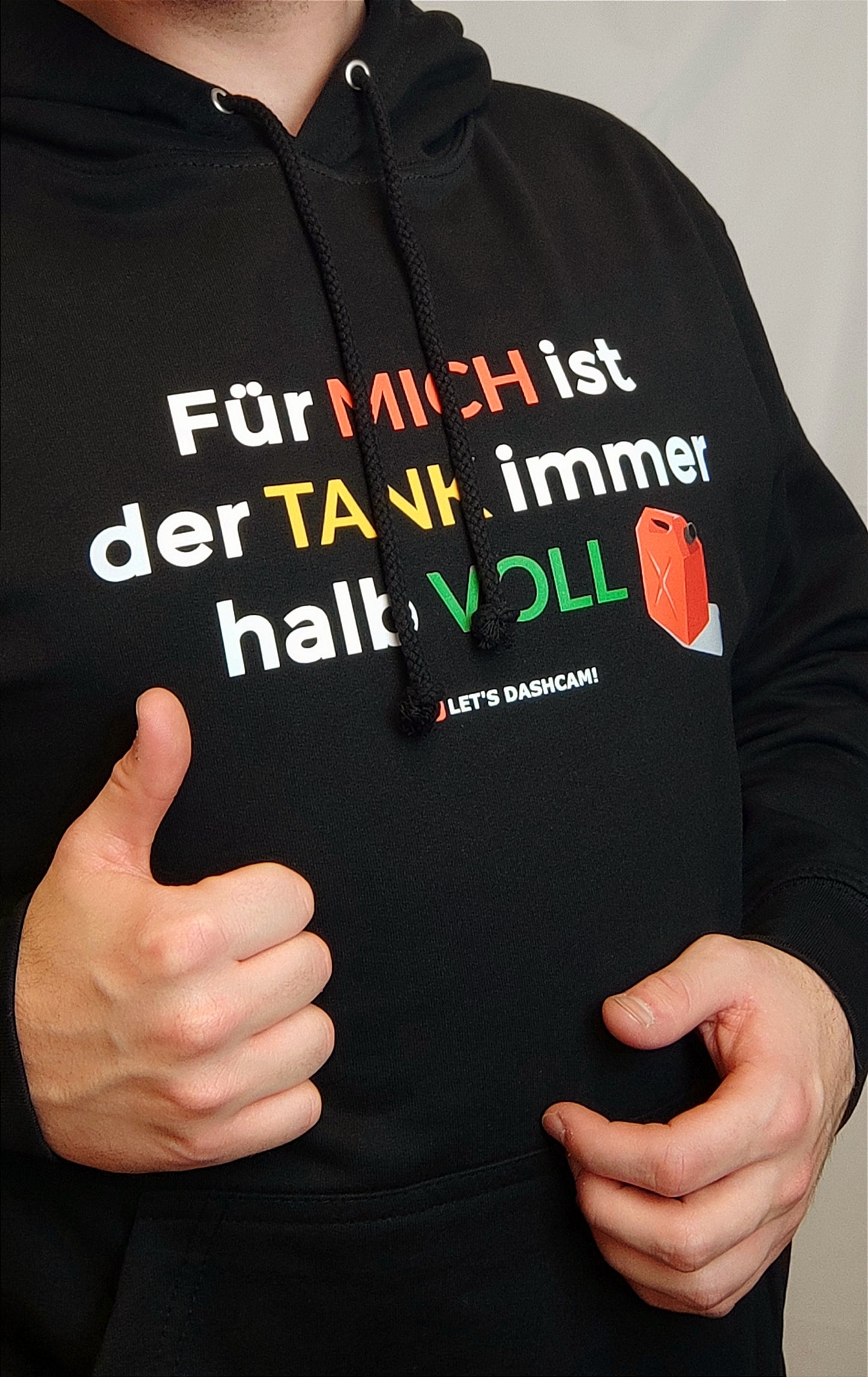 "Tank halb voll" | Hoodie