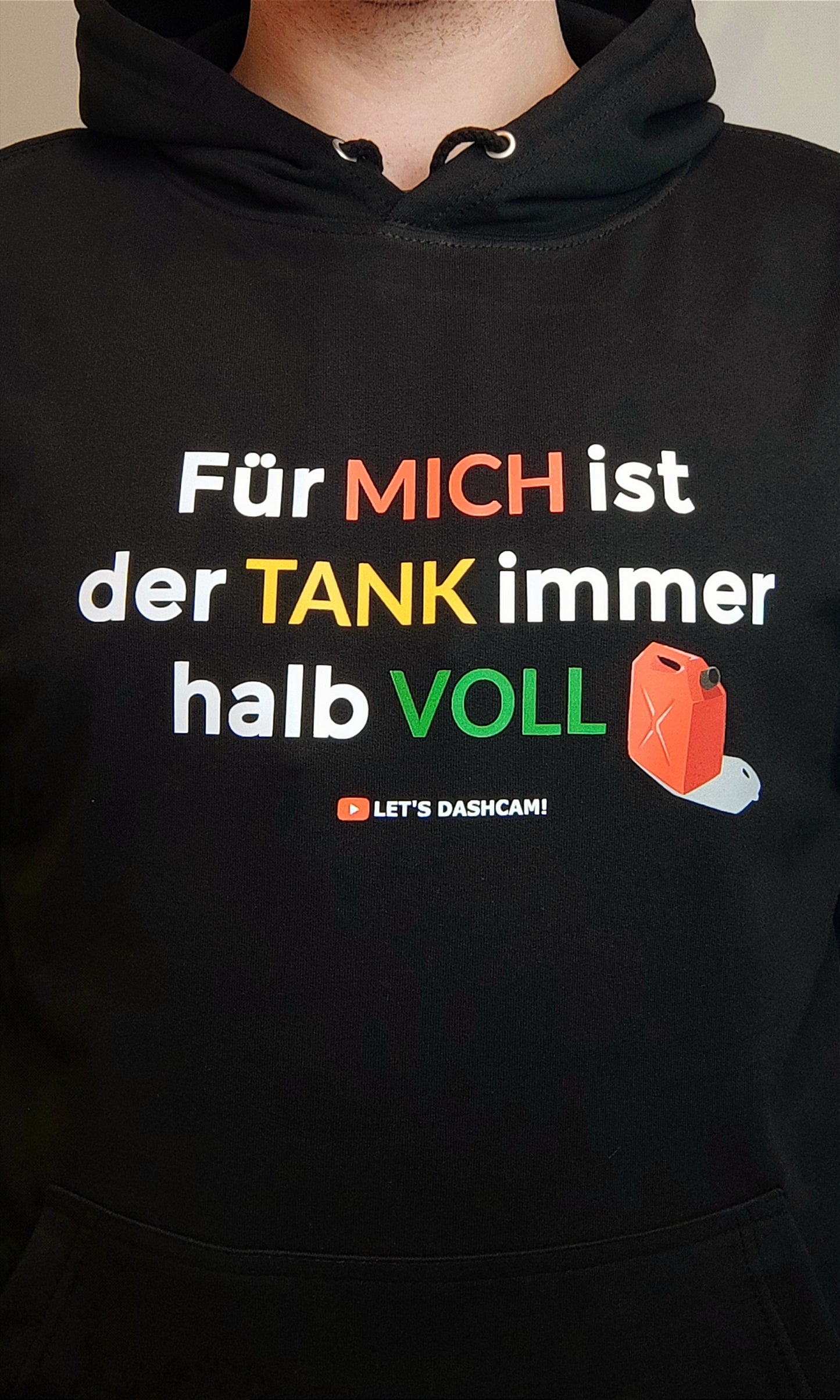 "Tank halb voll" | Hoodie