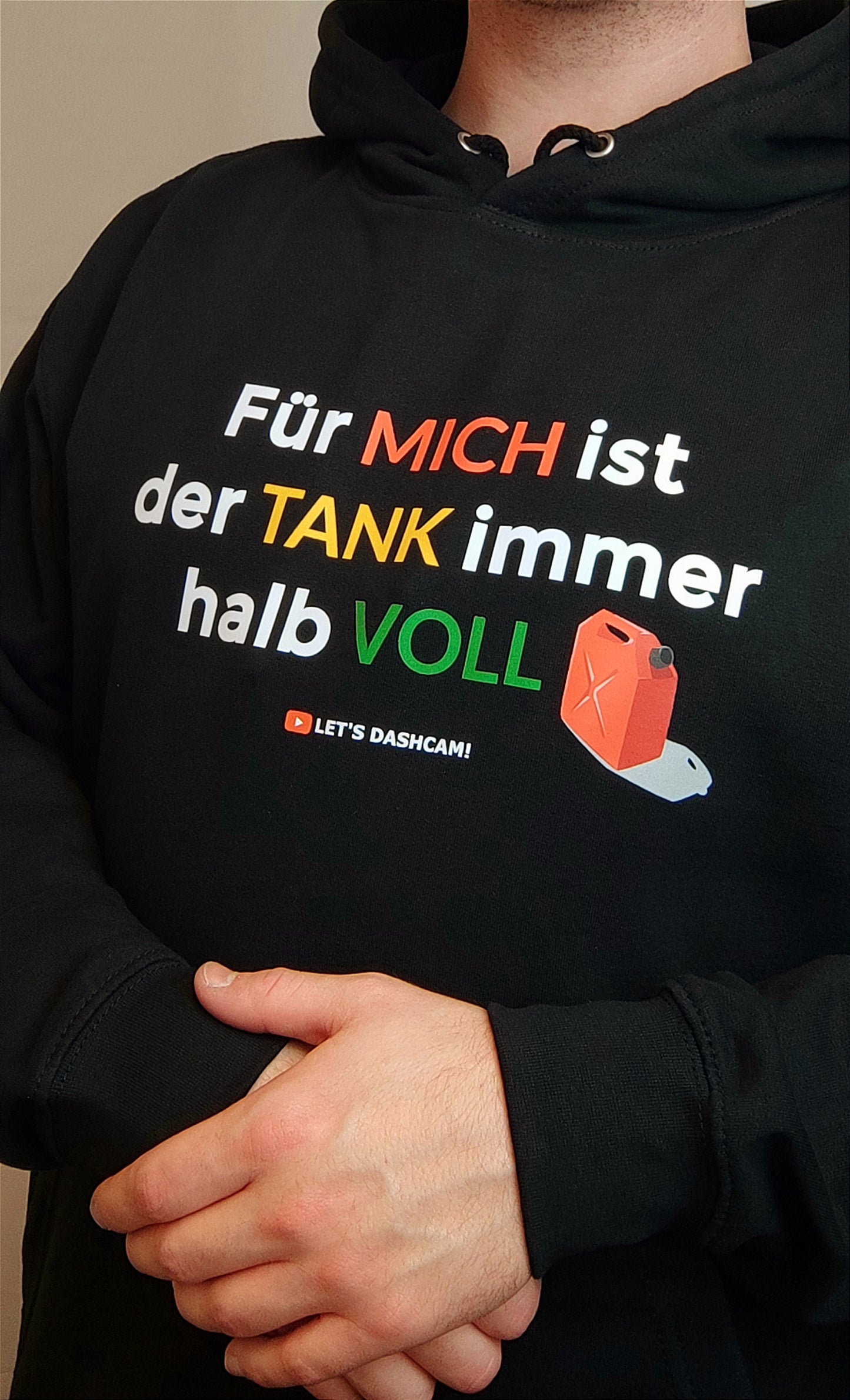 "Tank halb voll" | Hoodie