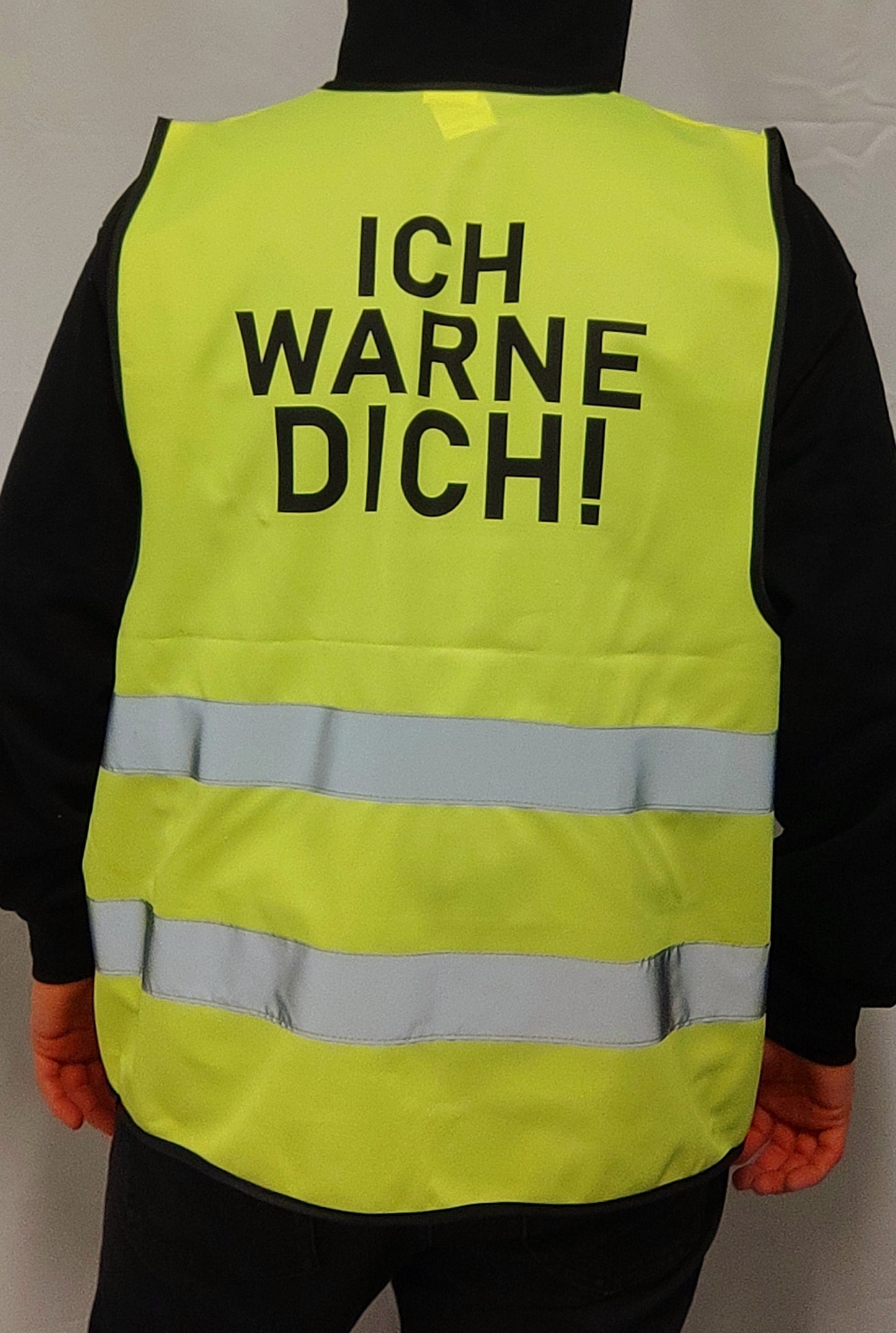 "Ich warne dich!" | Warnweste